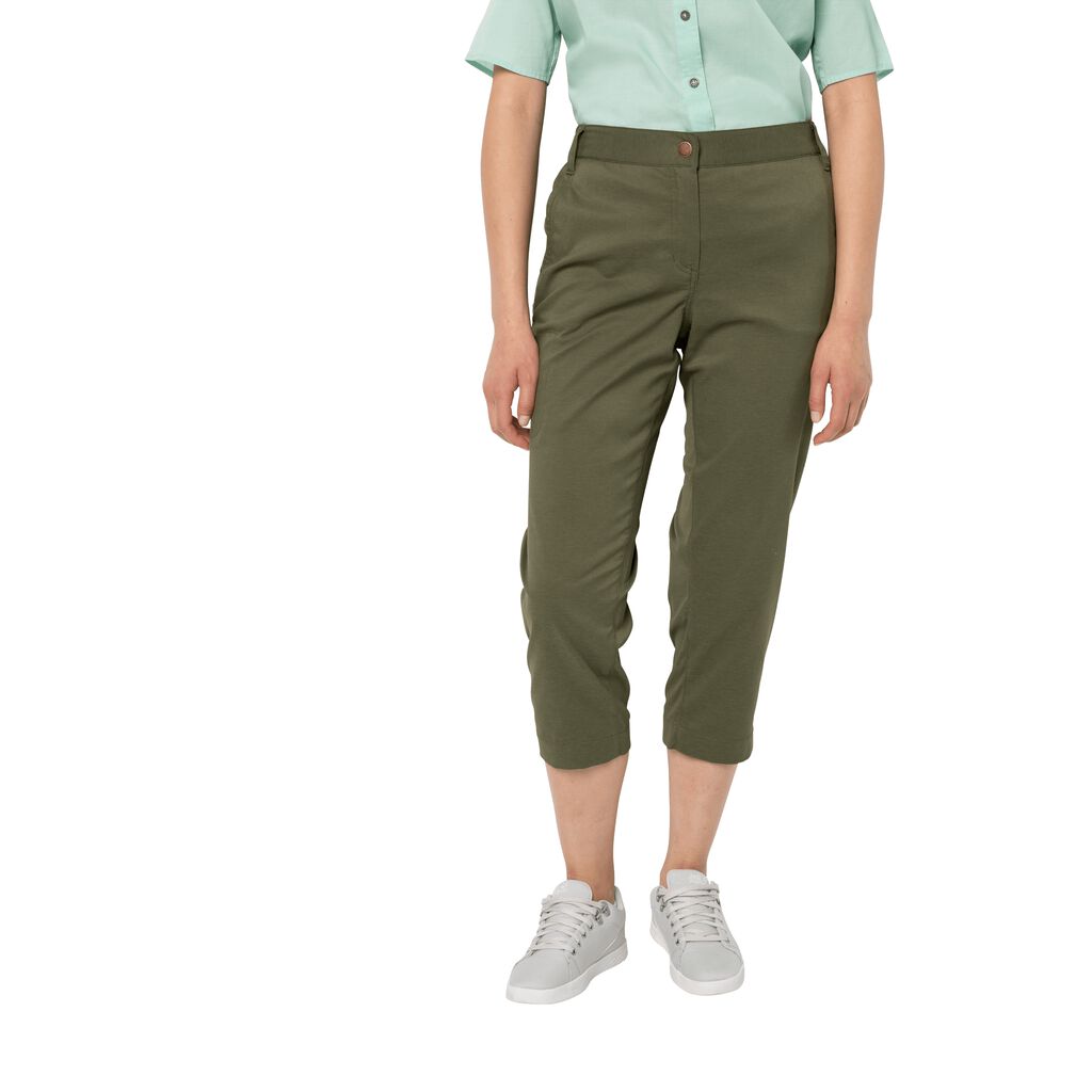 Jack Wolfskin SENEGAL Pantalons Femme Vert - FOKJRCI-32